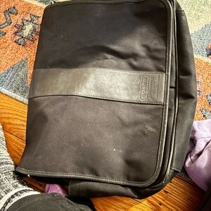 Coach Dark Gray Messenger Bag